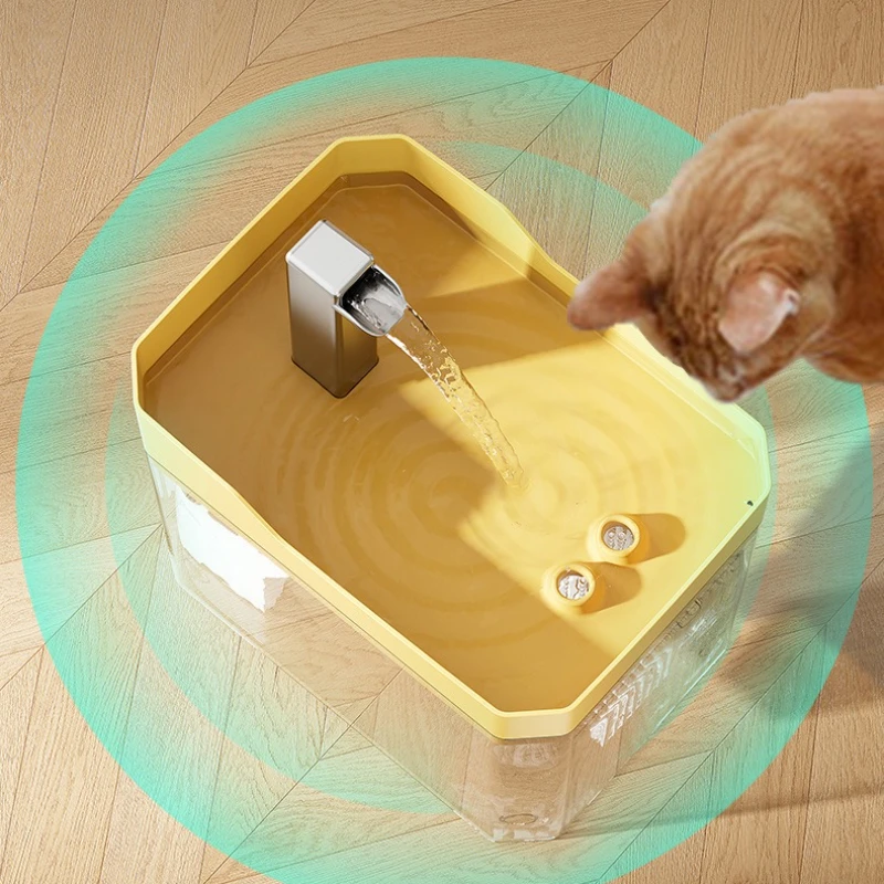 Alimentador de agua automático para gatos, fuente USB, bebedero para gatos, dispensador de riego para perros, alimentación de mascotas, perros y gatos, productos de accesorios - imagen 5