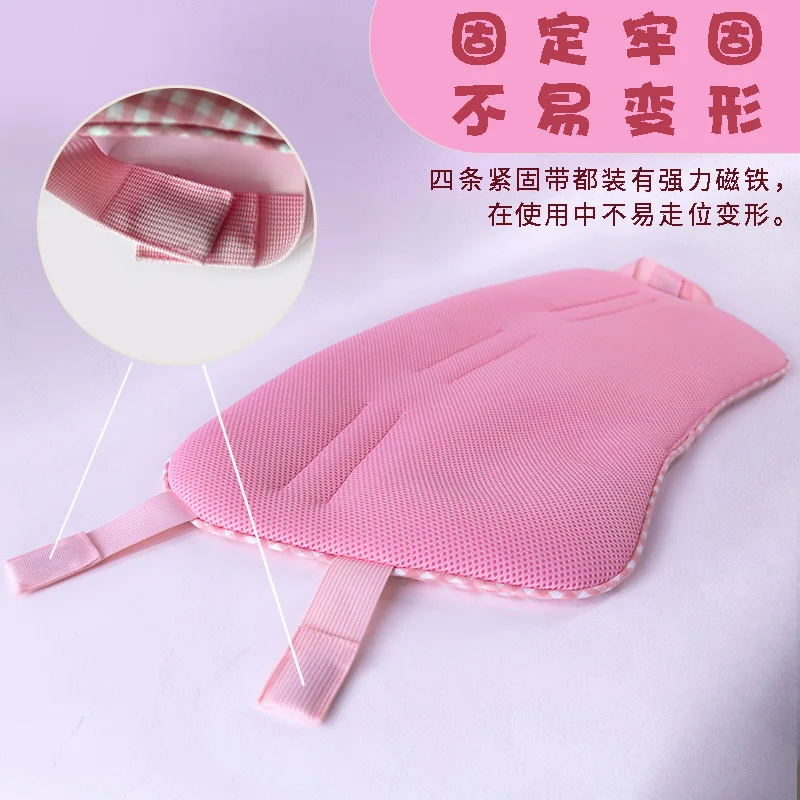 Cojín grueso para carrito de mascotas, cojín de asiento suave, carrito para perros, toalla para Saliva, cochecito antisuciedad para mascotas, Universal para gatos y perros - imagen 3