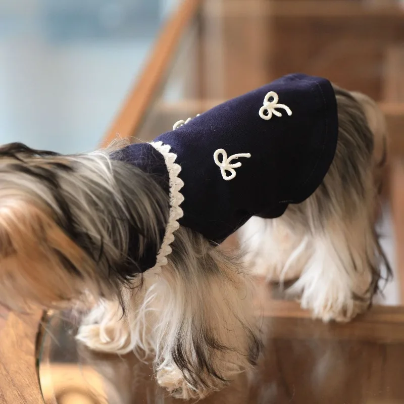 Ropa suave para perros, ropa para cachorros, perros y gatos, chaleco de lujo para perros pequeños y gatitos, disfraz para mascotas, gatitos, accesorios para perros, producto de ropa - imagen 4