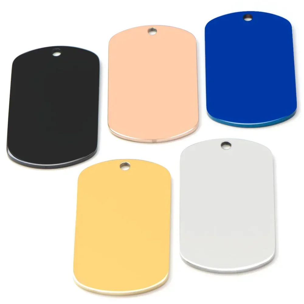 Suministros para mascotas, etiqueta de identificación de perro personalizada, accesorios colgantes de gato grabados personalizados de acero inoxidable, 1 ud. - imagen 3