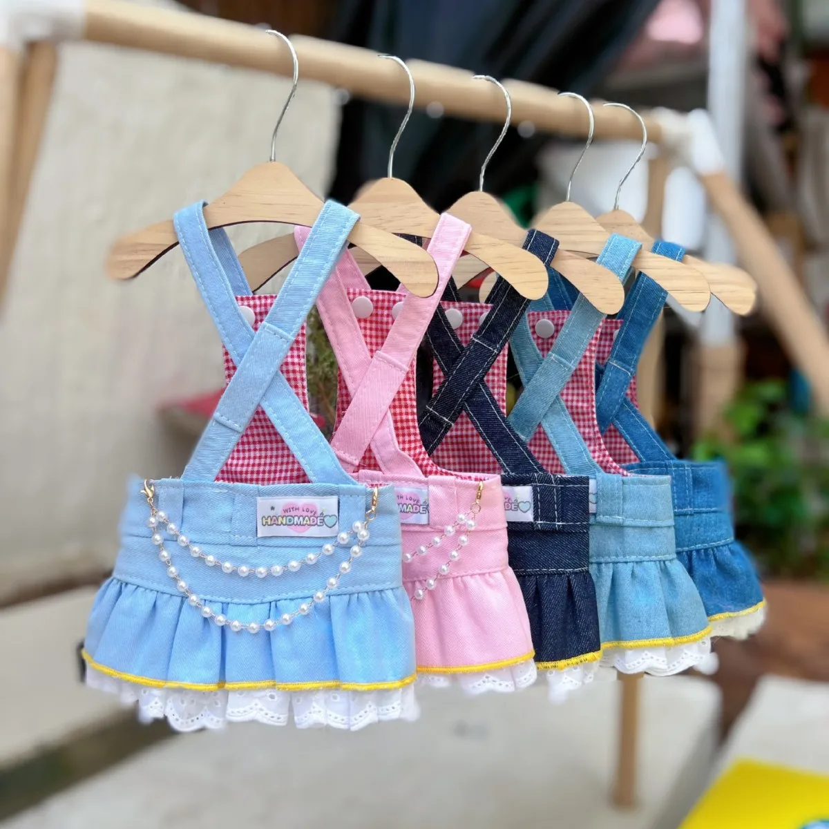 Falda con tirantes para pastel de vaquero para mascotas, falda con tirantes de peluche para perros pequeños, vestidos para perros pequeños, ropa para cachorros