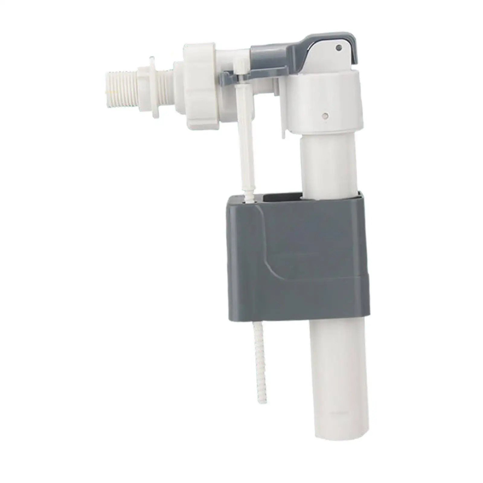 Water Inlet Valve Easy to Install Spare Replacement Hidden Toilet Tank Fill Valve for Washroom Farmhouse Hotel Bathroom Home
