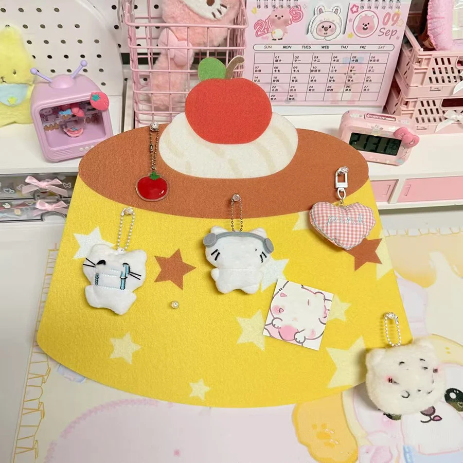 Tablero corcho dibujos animados gatos y perros – Decoración pared sin taladros - imagen 2
