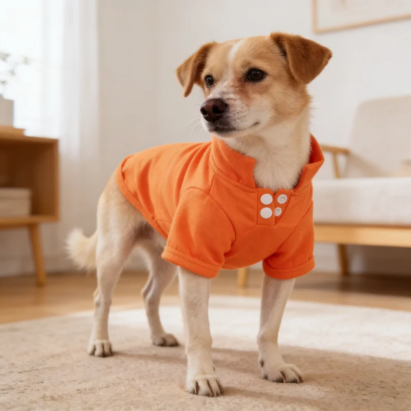 Camiseta polo fina verano para perros y gatos – Transpirable y suave - imagen 5