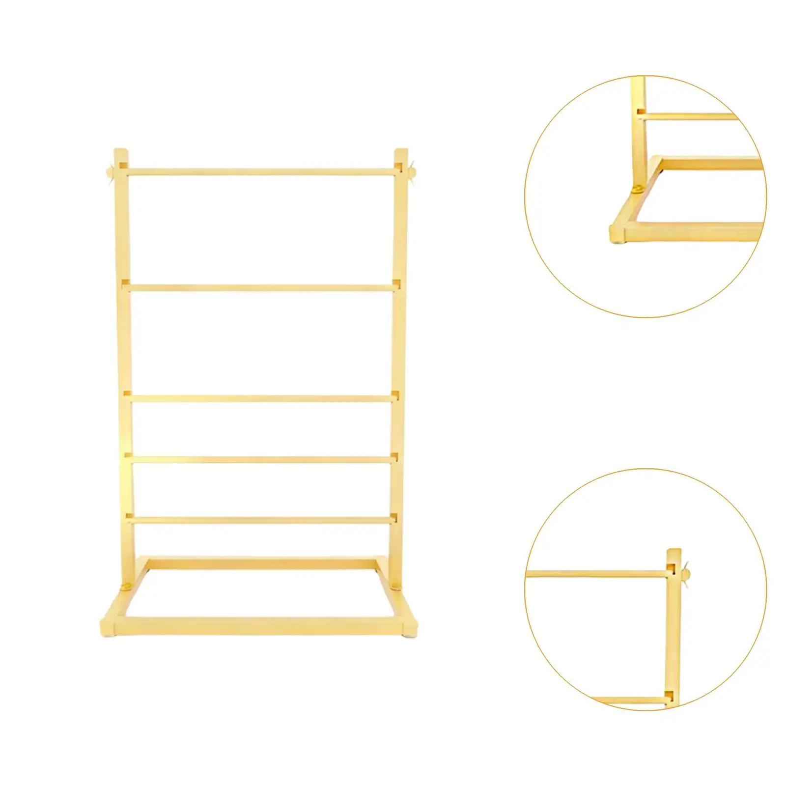 Estante organizador de cinta, estante de almacenamiento de cinta de 5 capas, soporte de carrete de alambre, exhibición - imagen 5