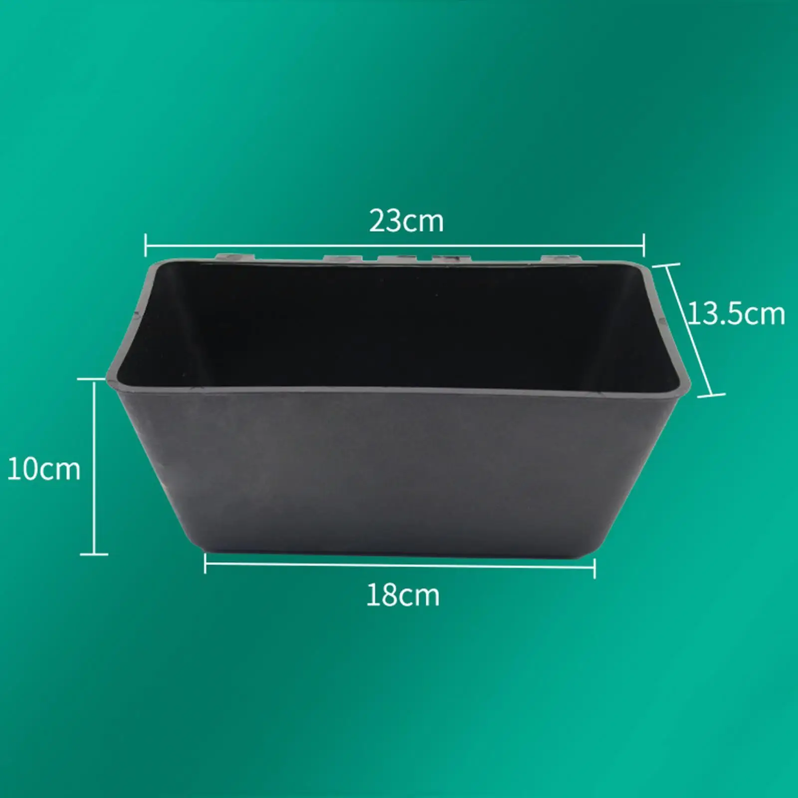 Comedero para valla colgante, comedero para cabras, comedero multiusos para aves de corral, cubo de agua para ganado, para pato, pollo, lechones, ovejas y caballos - imagen 5