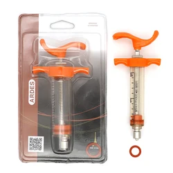Jeringa veterinaria dosis ajustable para gatos y perros