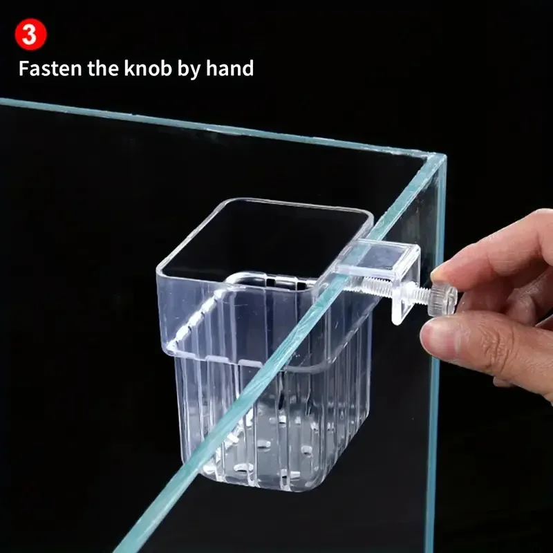 Taza de plantación hidropónica para el hogar, taza de plantación de césped y agua montada en la pared, decoración de paisaje de pecera transparente alta, 1 ud. - imagen 3