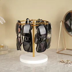 Soporte para gafas de sol con base antideslizante – Estante organizadora de metal