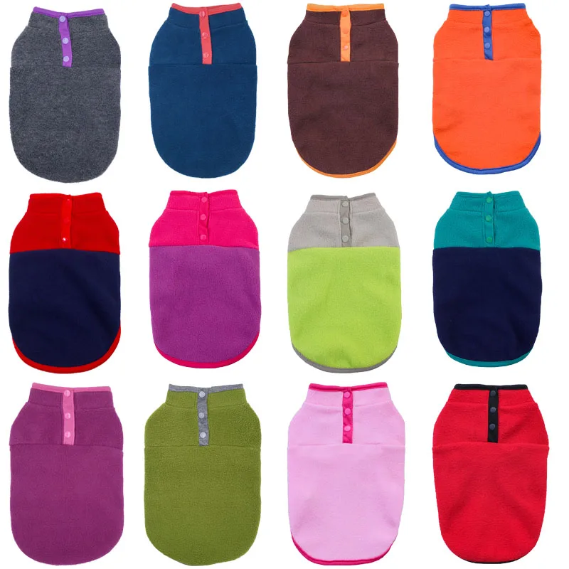 Ropa para perros Otoño Invierno disfraz de lana de colores a juego para perros pequeños Dachshund Yorks cachorro sudaderas con capucha sudadera para ropa para perros