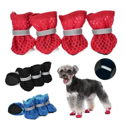 Botines transpirables para perros y gatos - Reflectantes exteriores