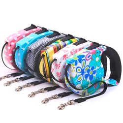 Correa retráctil para perros con freno ajustable – Talla S, M y L