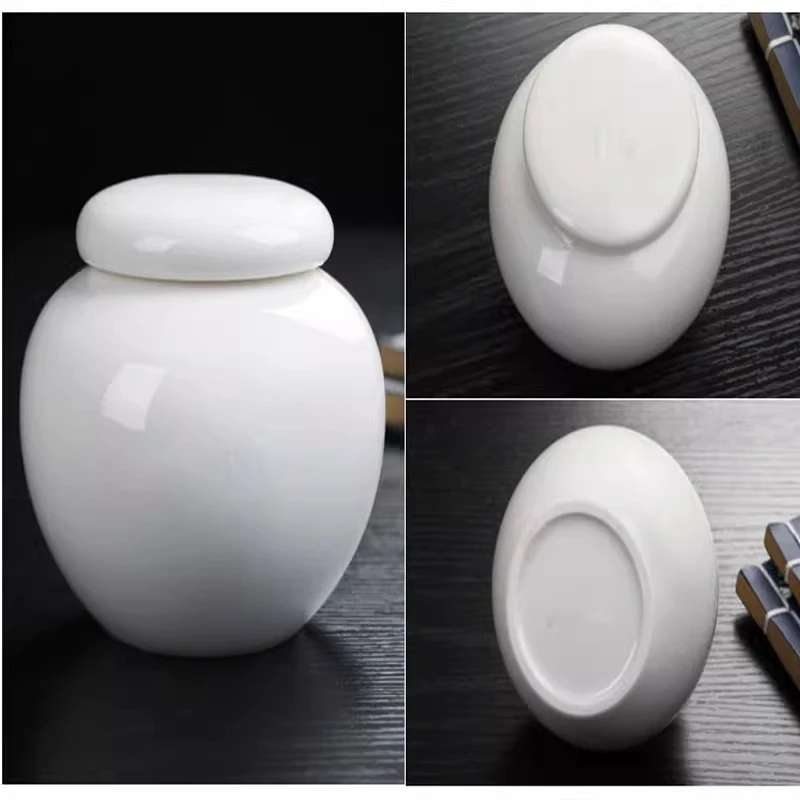 Urna de cerámica para mascotas, urnas para cenizas de gatos y cachorros, cajas de cenizas funerarias conmemorativas para perros y gatitos, producto funerario conmemorativo - imagen 4