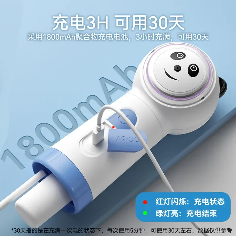 Máquina de espuma con forma de Panda, baño para gatos, baño para perros, máquina de espuma inteligente, suministros para mascotas - imagen 4