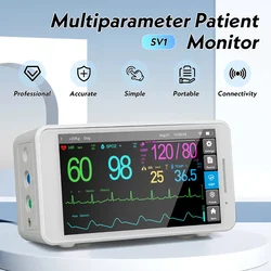 Monitor de pacientes veterinarios SV1 Monitor de signos vitales de UCI de PET animal