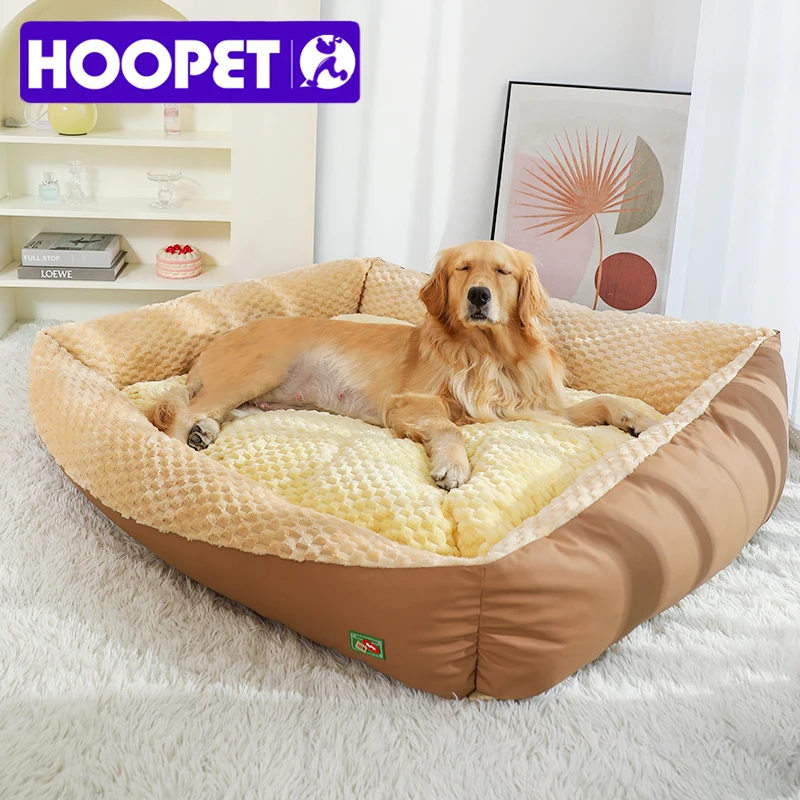 HOOPET-colchón cálido para mascotas, para dormir profundo, perros, gatos, perrera, productos de cama para mascotas, invierno