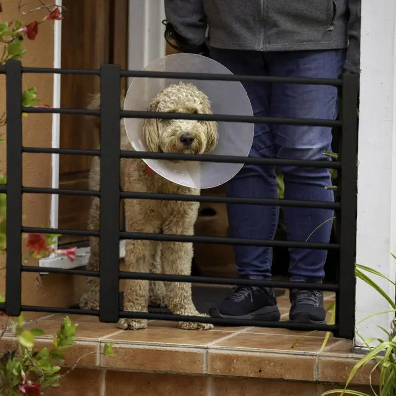Puertas para mascotas para perros y cachorros, valla elástica reutilizable para el hogar, cocina, escaleras, baño, antideslizante - imagen 4
