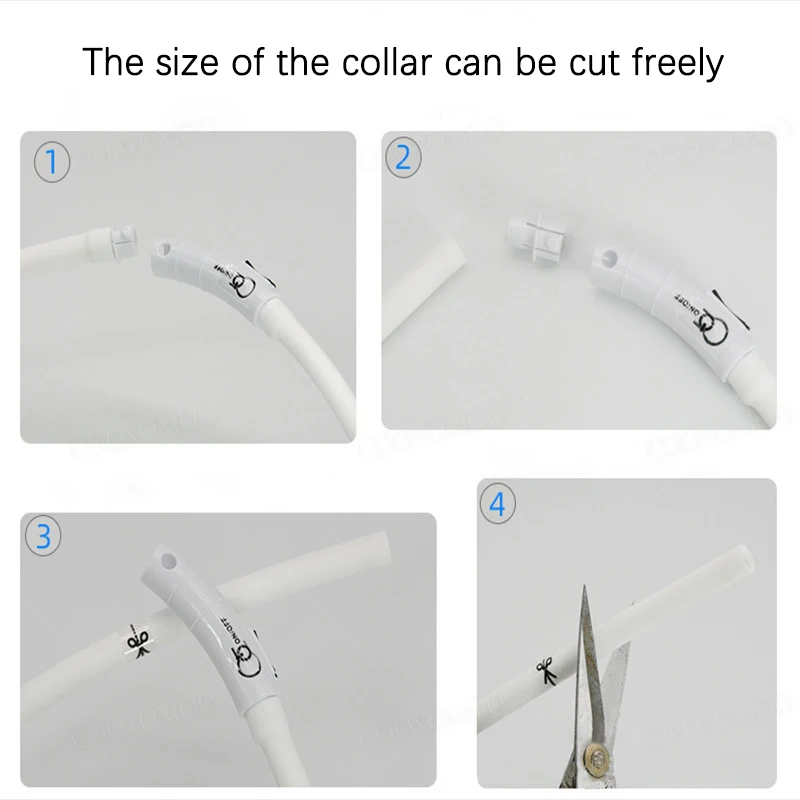 Collar de carga Luminou para perro, 4 modos, Led Usb, Collar colorido de silicona para gato, brillo nocturno desmontable, prevención de pérdida de mascotas, accesorios para perros