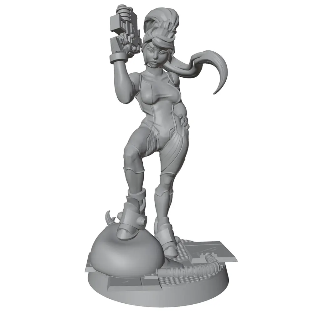 Figura coleccionable Sailor Moon de resina – kit sin pintar