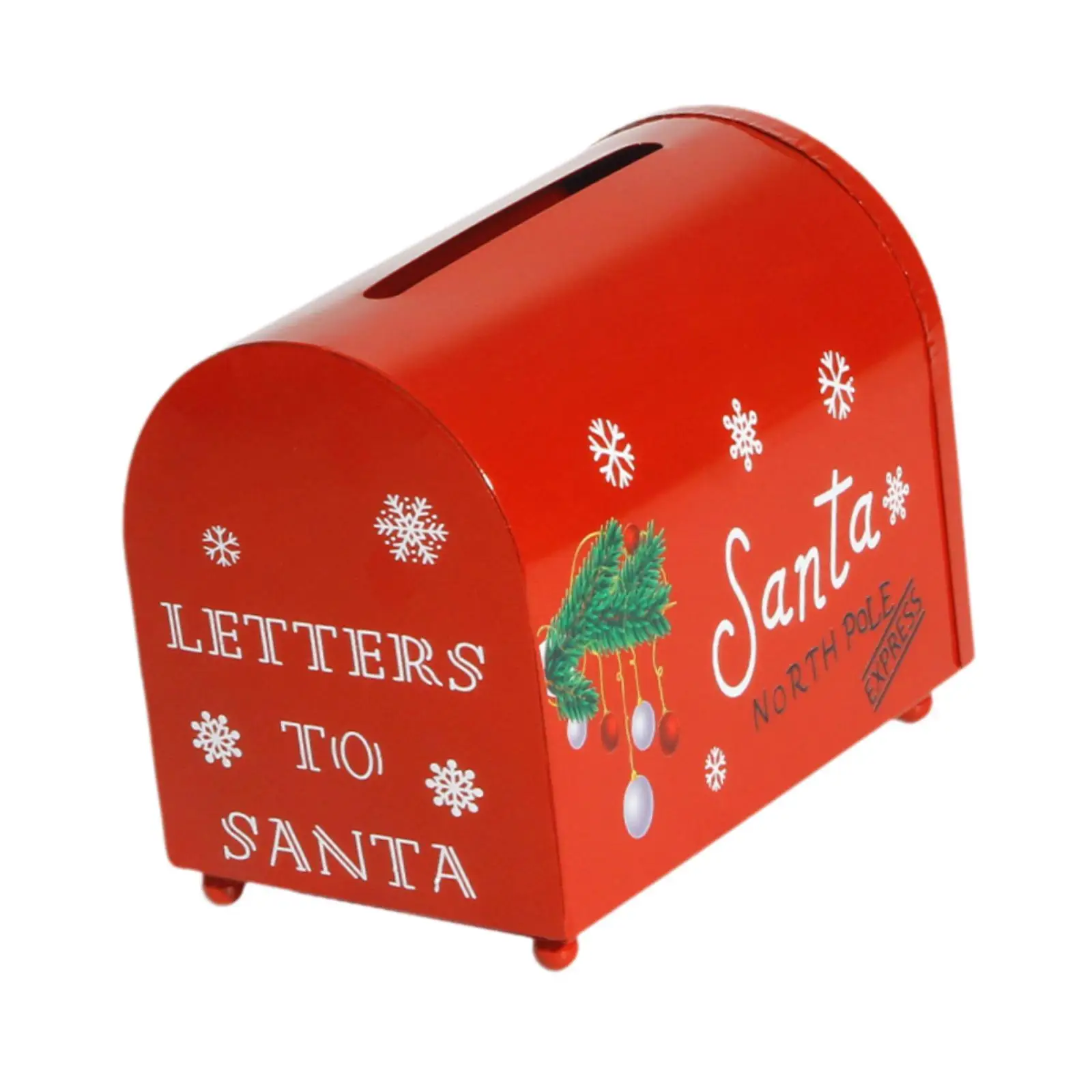 Buzón Navideño Decorativo con Abertura Frontal para Cartas - imagen 3