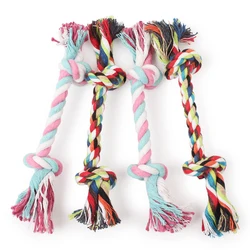 Juguete masticable para cachorros cuerda algodón – Limpieza dental