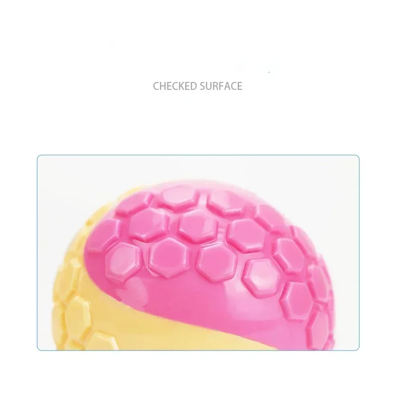 Perro a cuadros Nuevo juguete de juguete bola interactiva resistente a mordeduras molar TRP - imagen 4