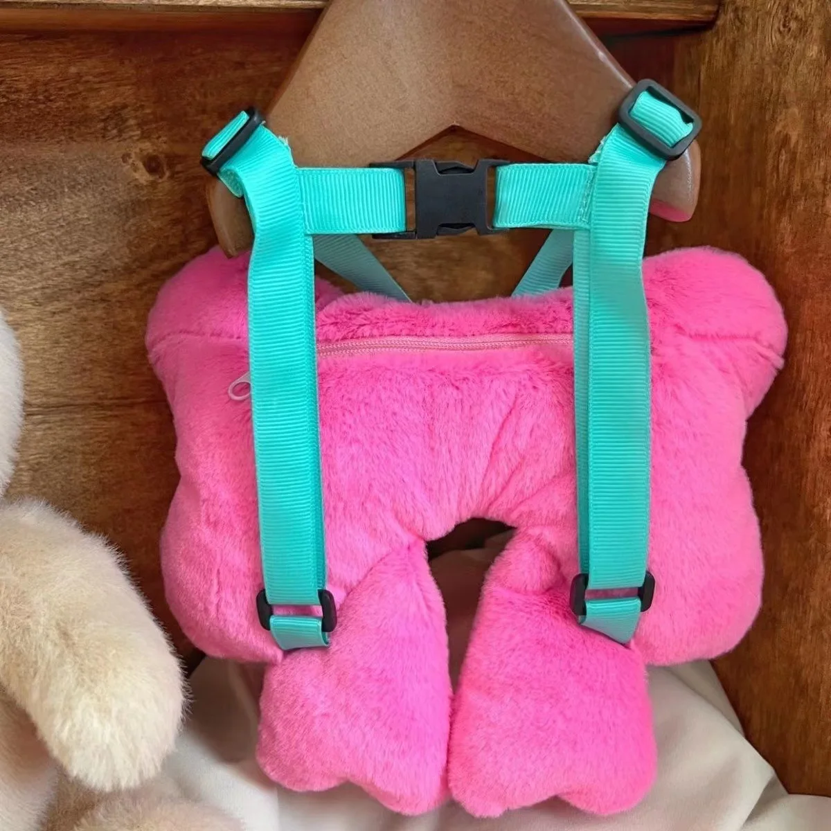 Mochila para mascotas, mochila para perros, bonita bolsa con lazo, mochila con lazo para mascotas, decoración de joyería pequeña, peluche, perro maltés, perro, gato, princesa bonita - imagen 4