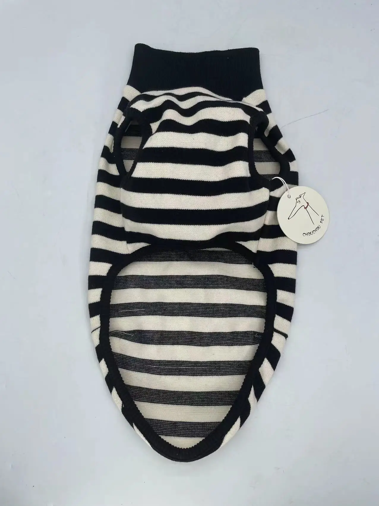 Ropa de moda para perros, chaleco, camiseta, ropa a rayas para perros, camisa de algodón puro para perros pequeños y grandes - imagen 3