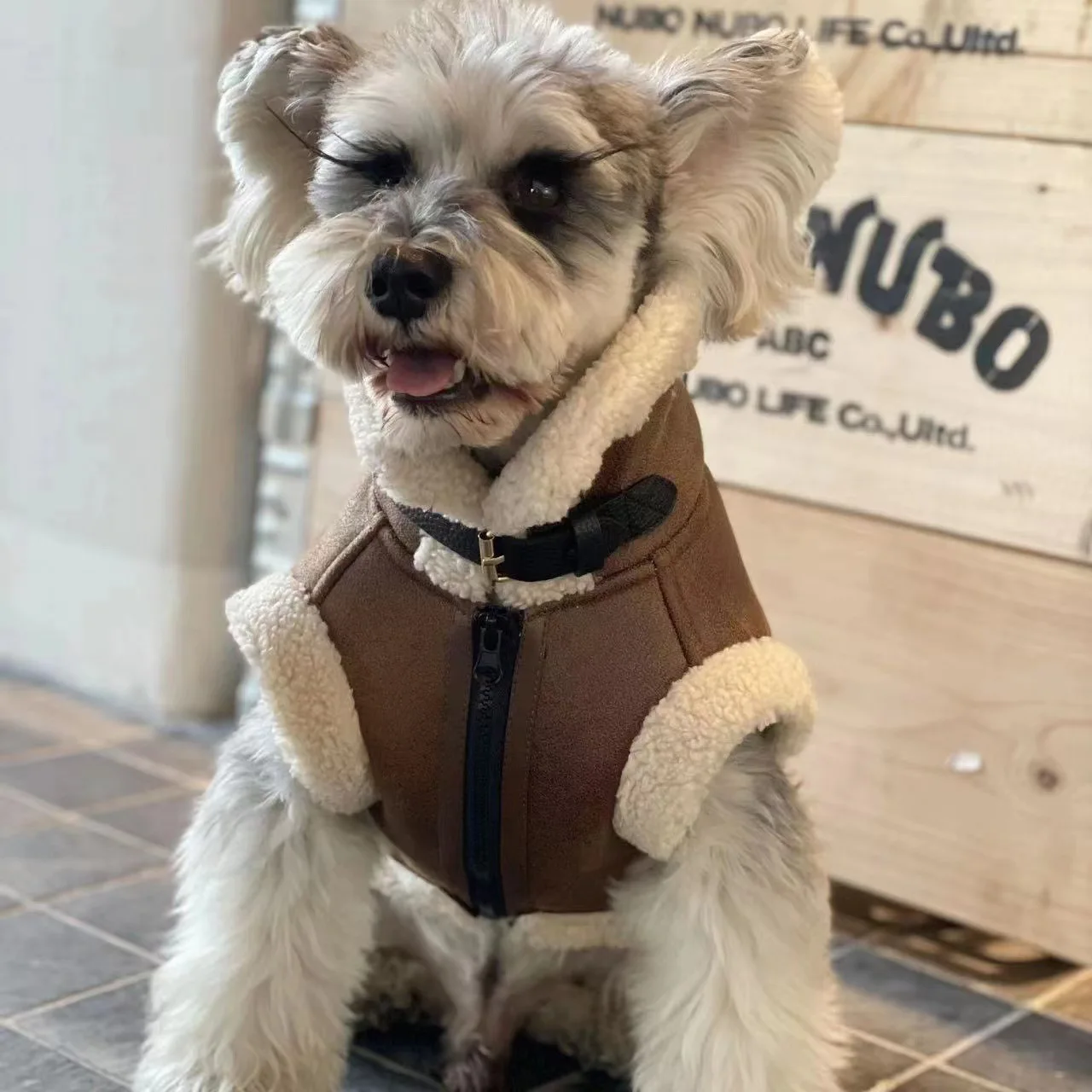 Abrigo de invierno para perros: suave y cálido; Chihuahua y Bulldog - imagen 2