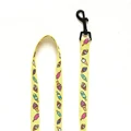 Yellow dog leash