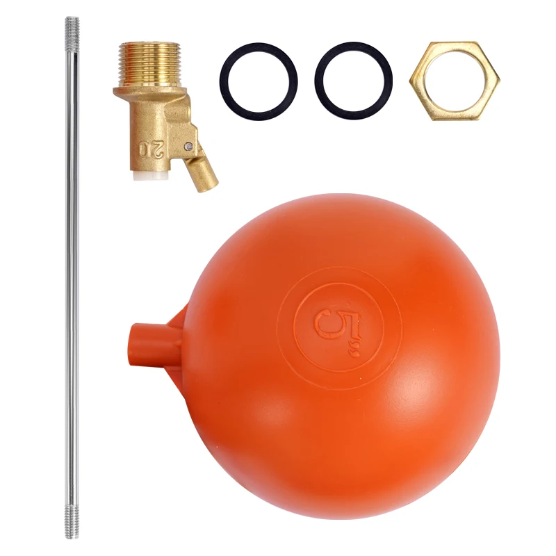 Válvula de bola flotante de agua de 1/2 ", 3/4", 1 pulgada, cierre automático de llenado de alimentación, válvula humidificadora de agua para acuario, accesorios para acuario - imagen 4