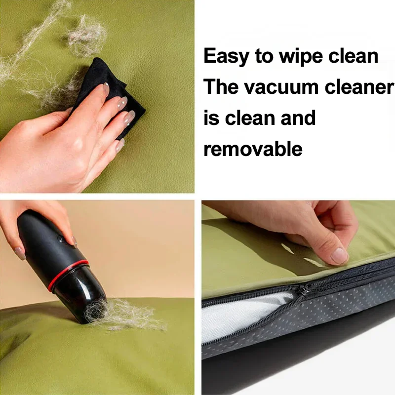 Funda impermeable para asiento de coche para perros, nido de viaje para mascotas, alfombrilla para coche, cestas antisuciedad para gatos, cama para perros medianos y pequeños, para asiento de coche, invierno