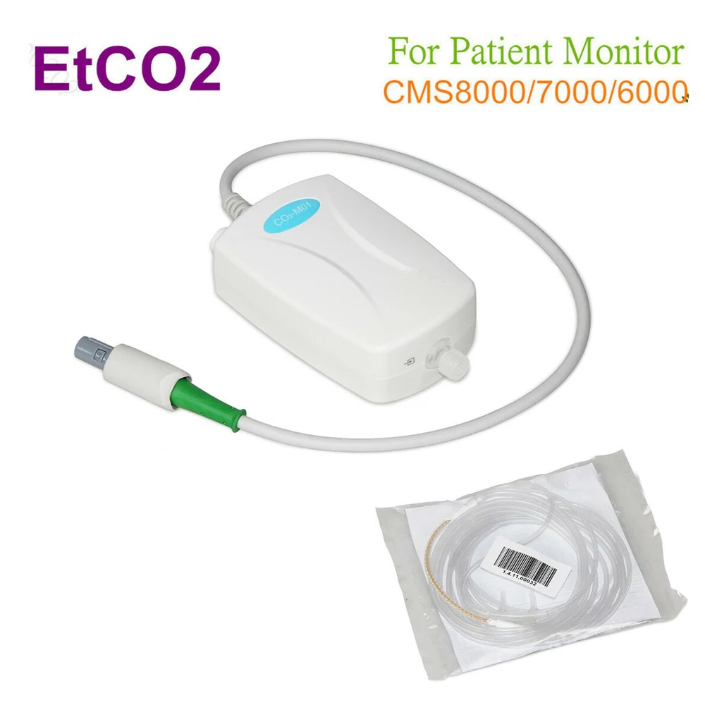 Módulo de Monitor de capnografía respiratoria Sidestream ETCO2, módulo de Monitor de CO2 para Monitor de pacientes CONTEC, CO2-M01