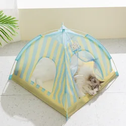 Casa de verano para gatos y perros pequeños – Colchoneta fresca y transpirable