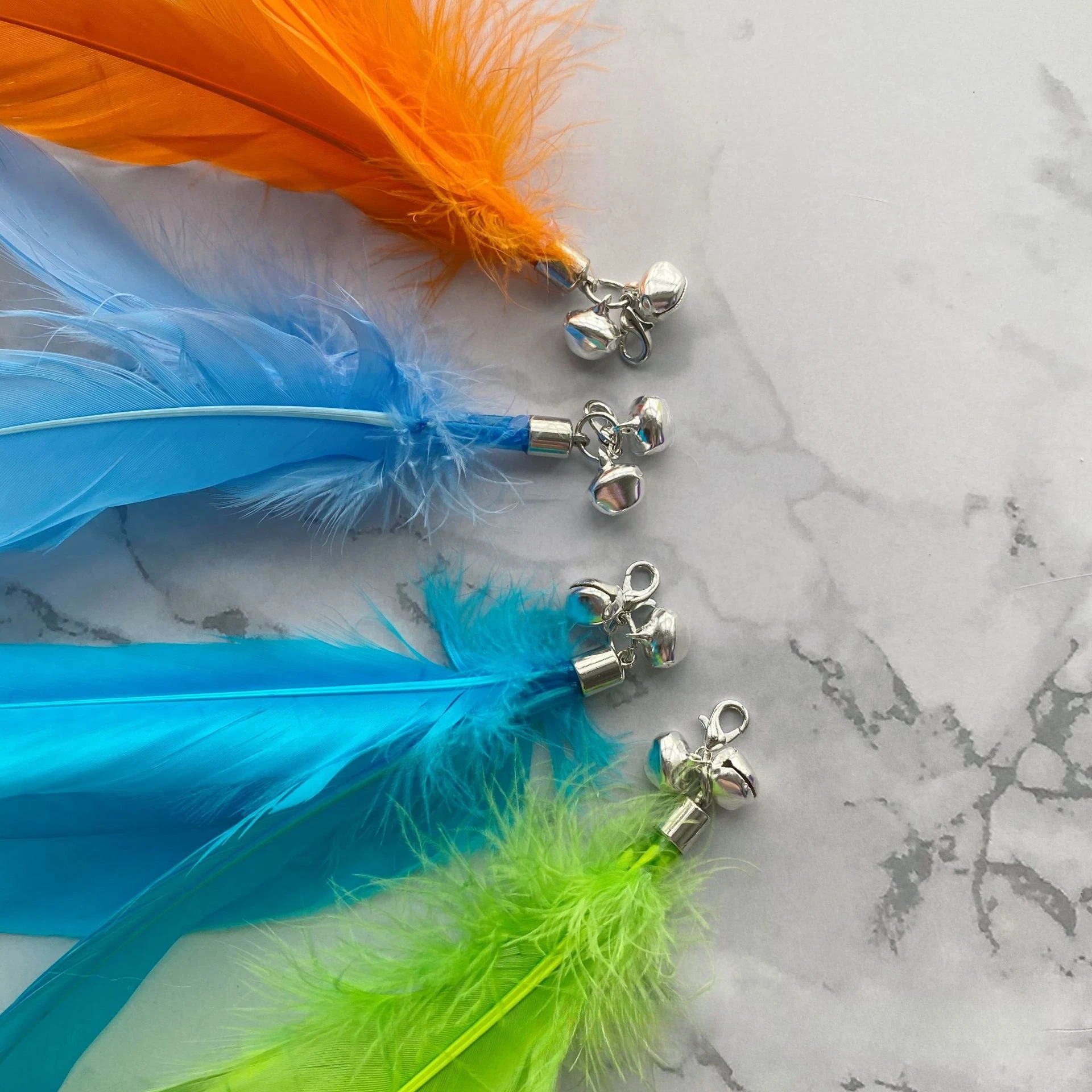 Cabezales con plumas para varita interactiva de gato – Recambios - imagen 2
