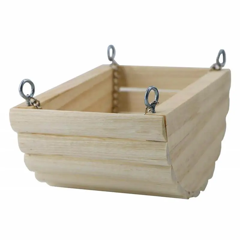 Hamster columpio para mascotas, cabina oscilante, barco balancín, accesorios para jaula de hámster, conejillo de indias, juguetes para mascotas pequeñas para hámster Gerbil - imagen 3