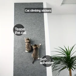 Rascador de pared para gatos – Protector antideslizante muebles