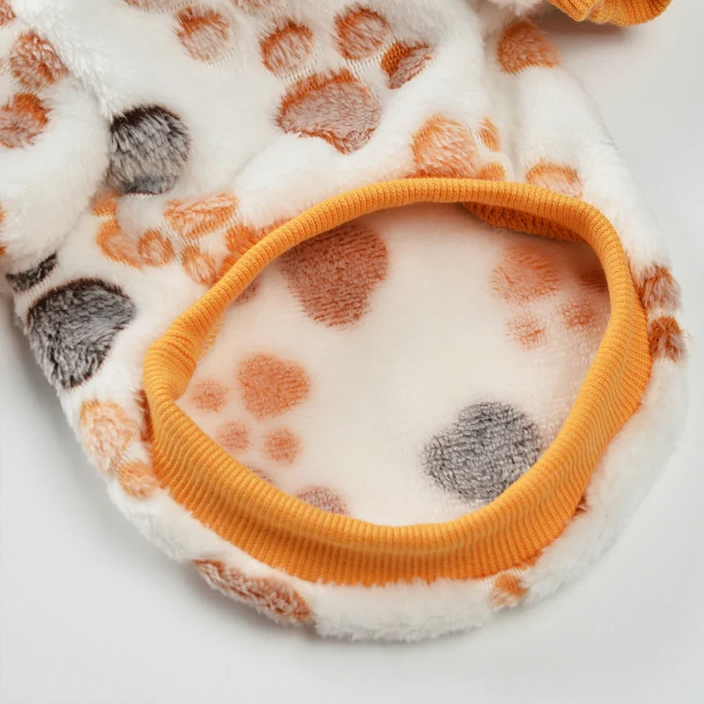 Ropa de invierno para perros pequeños y medianos, chaleco polar suave y cálido para mascotas, camisa, abrigos para cachorros y gatos, suéter, chaqueta de Bulldog Francés Chihuahua - imagen 3