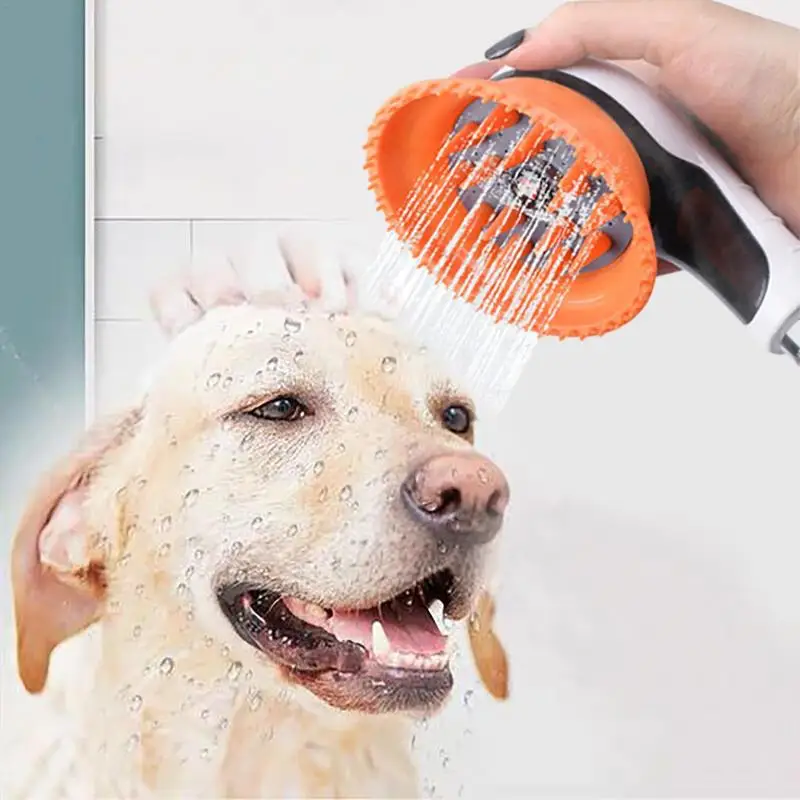 Rociador y depurador de accesorios de ducha para perros, herramienta de baño para mascotas, suministros de baño para lavado de cabeza de perro, manguera de ducha para mascotas, Spra - imagen 5