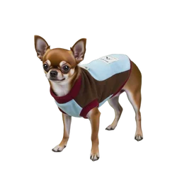 Jersey de felpa para Chihuahuas y Yorkies – Abrigo invierno beige