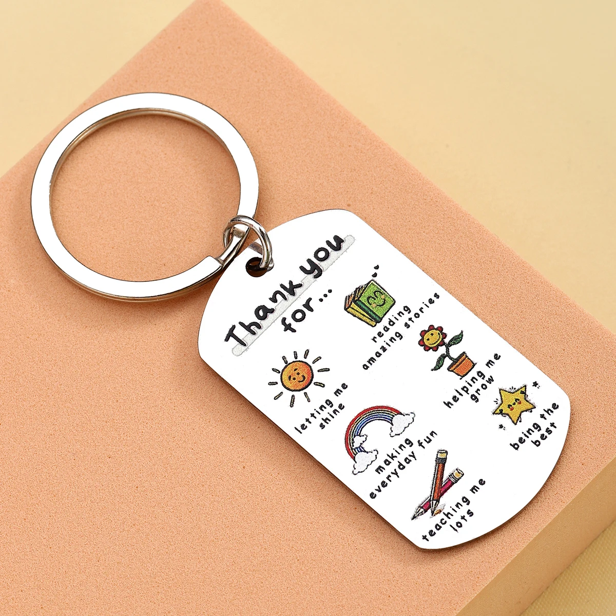 Llavero bonito de agradecimiento para mujer, regalo de Navidad, Día de Acción de Gracias, Día de San Valentín, 1 unidad - imagen 4