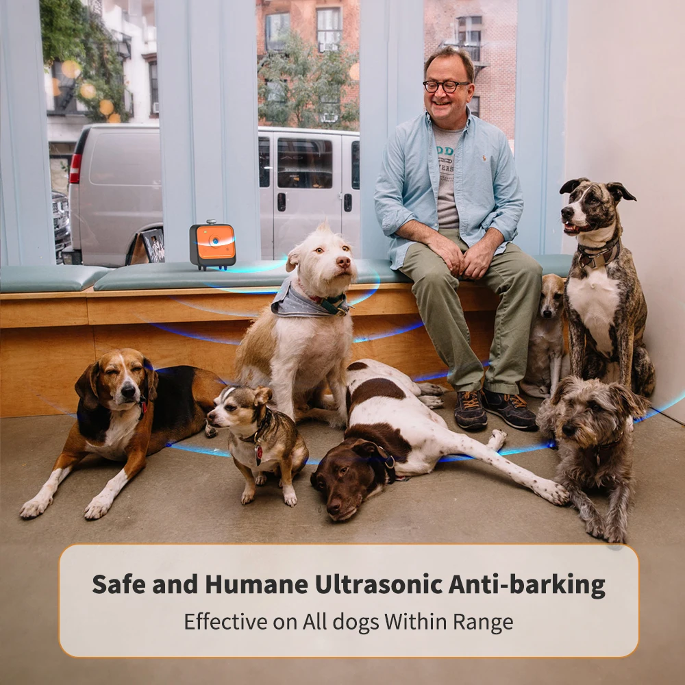Dispositivos disuasorios de ladridos automáticos con 3 modos, dispositivos antiladridos, silenciador recargable para ladridos de perros, disuasor de ladridos sónico para interiores - imagen 5