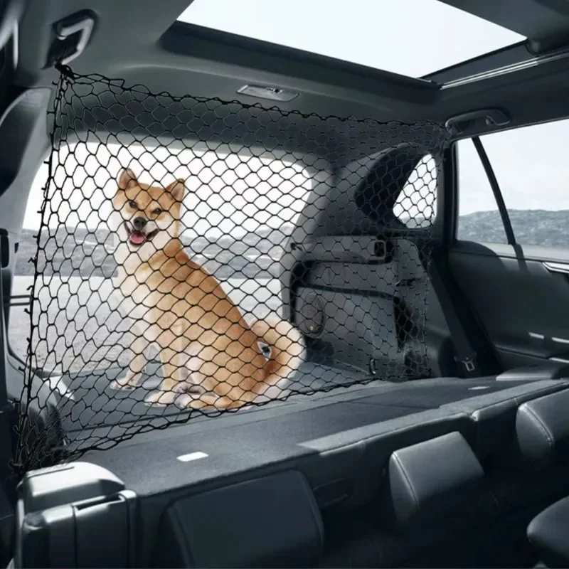 Malla de seguridad para perros en coche – Barrera separador de maletero - imagen 4