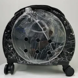 Mochila de viaje con ruedas para gatos – Cápsula espacial portátil