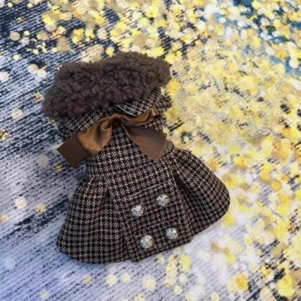 Abrigo de lana para gatos y perros pequeños – Ropa de invierno - imagen 2