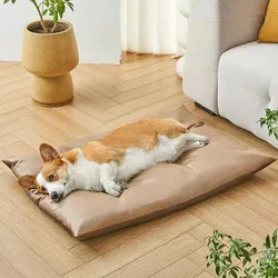 Camas de verano para gatos, cama refrescante para perros, cestas para perros, razas pequeñas, manta grande, estera, suministros para mascotas, accesorios para mascotas, sofá, cojín grande