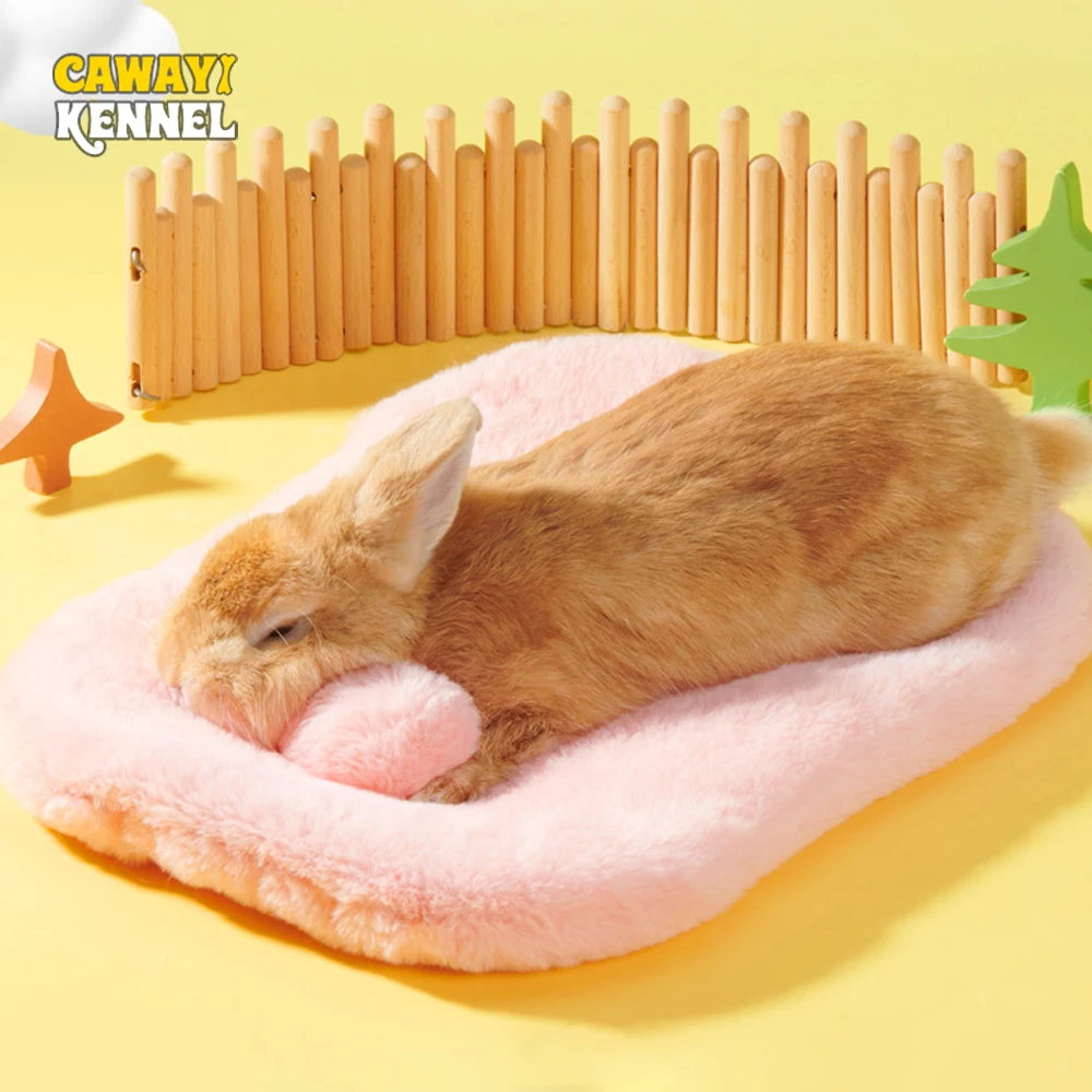 Cama nido térmica para cobayas, hámsters y conejos – Invierno pequeño mamífero - imagen 2