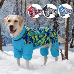 Abrigo térmico impermeable para perros grandes y medianos – Cálido para invierno