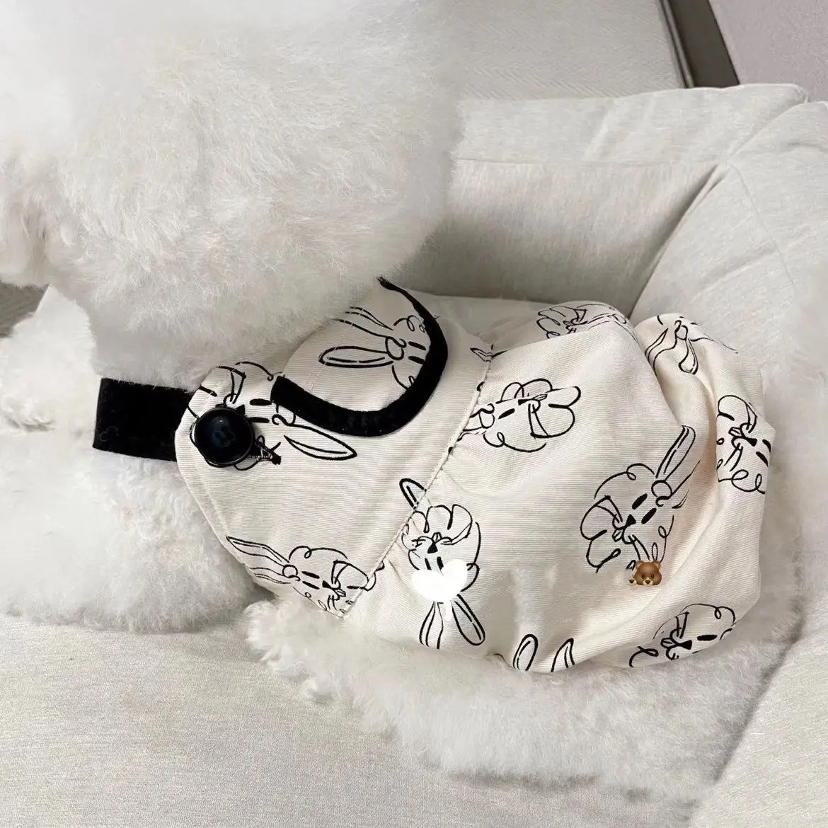 Pantalones con tirantes para mascotas, Mono de Malzis, Yorkshire Bears, ropa para cachorros, disfraz para perros, pijamas para niños, ropa para mascotas - imagen 2