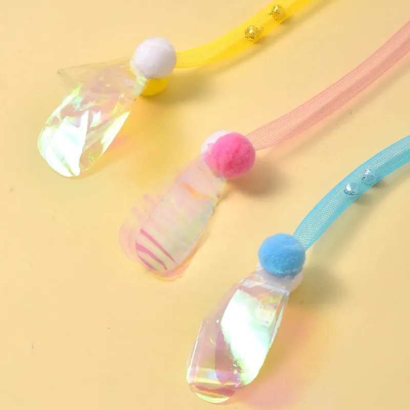 Juguete para gatos, libélula, palo de provocación para gatos, juguetes para gatos, palos de red elásticos interactivos, juguetes para gatos con campana, bola de lana, juguete para gatitos - imagen 4